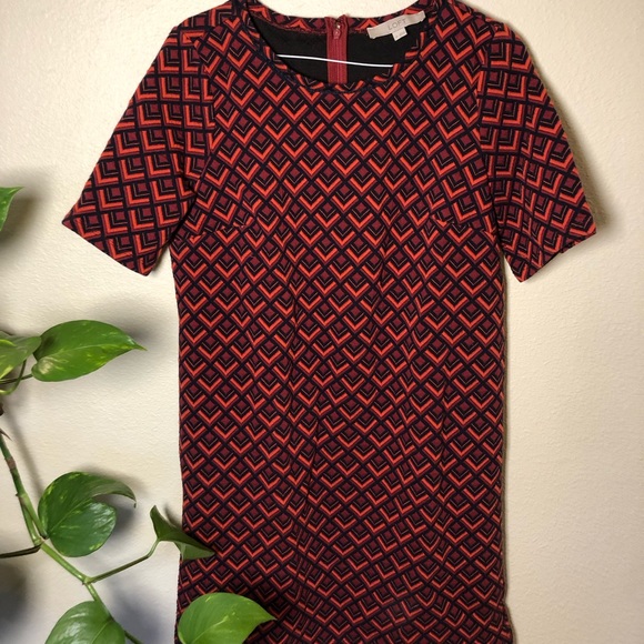 LOFT Dresses & Skirts - Ann Taylor LOFT geometric dress